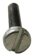 Toolcraft 1059530, Trubbig skruv, Rostfritt stål, Universal, Rund, M1, Cylindriskt skruvhuvud
