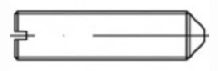 TOOLCRAFT 1061088 Gängstift M2 3 mm Rostfritt stål A1 50 st