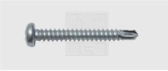 SWG borsskruv 4,8 mm 13 mm Philips DIN 7504-N stål zinkpläterat 100 st