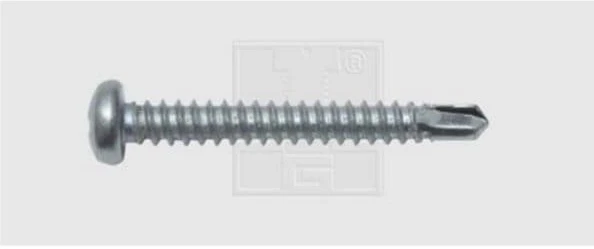 SWG borrskruv 4,2 mm 25 mm korsspår Philips DIN 7504-N stål galvaniserad 100 st