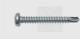 SWG borrskruv 4,2 mm 25 mm korsspår Philips DIN 7504-N stål galvaniserad 100 st