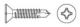 TOOLCRAFT TO-5441691 borrskruv 6,3 mm 25 mm Philips korsspår stål galvaniserad 250 st