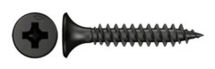 Fischer 665011, Skruv, Metall, Gipsvägg, Träfiberskiva, Metall, Gipsskivor, Trä, PH (Phillips), PH2, Svart