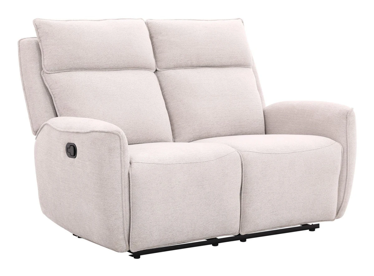 Reclinersoffa Östvik 2-sits med manuell mekanism - beige