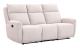Reclinersoffa Östvik 3-sits med manuell mekanism - beige