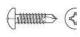 TOOLCRAFT 141468 borrskruv 6,3 mm 16 mm korsspår Philips DIN 7504 stål förzinkat 500 st