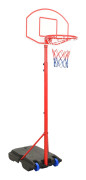 Flyttbar basketkorg justerbar 200-236 cm