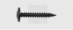 SWG 1340399525 plåtskruvar 3,9 mm x 9,5 mm korsspår Philips stål svartförzinkt 100 st