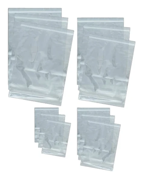 Web-Tex Poly Bag (12-pack) One Size Transparent Transparent One Size