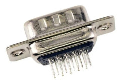 Molex 1731130078 D-SUB stickkontakt, poltal: 15 lödpinnar (1 st, box)