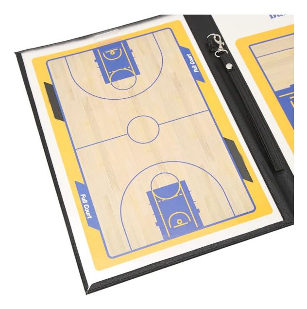 Vikbar magnetisk basketträningsbräda 2,5 sätt med penna och suddgummi