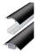Alunovo SE90-100 Kabelkanal (L x B x H) 1000 x 80 x 20 mm 1 st Svart (eloxerad)