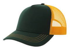 Atlantis Unisex Vuxen Rapper 5 Panel Canvas Återvunnen Truckerkeps