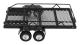 RC 1/24 Skala Släpvagn med Dubbla Axlar för SCX24 FCX24 Skalmodeller - Modifieringstillbehör