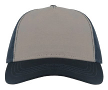 Atlantis Unisex Vuxen Rapper 5 Panel Canvas Återvunnen Truckerkeps