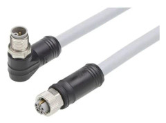 Molex 1205010220 Sensor, ställdonsanslutning, anslutning, rak, anslutning, vinklad 5 m Stiftnummer (RJ): 5 1 st Bak