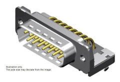 Molex 1731091904 D-SUB stiftanslutning 25 pol lödstift, 1 st
