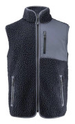 James Harvest Herr Kingsley Sherpa Fleece Väst L Marinblå Navy L