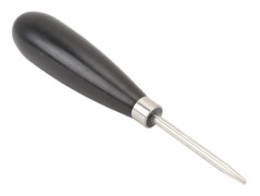 Rak dolk för strängning av racketar med trähandtag, rostfritt stål, handverktyg för badminton