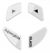 Glas Skates till Glorious Model D/Model D- - Vit