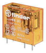 Finder 40.31.9.006.0000 Printrelä 6 V/DC 12 A 1 växlande kontakt 1 st