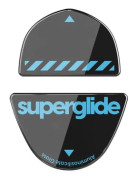 Glas Skates till Logitech G303 Shroud Edition - Svart
