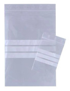 Dragkedjepåse Master'in Performance 50 µm 40 x 60 mm LD-PE transparent med skrivfält dragkedslås