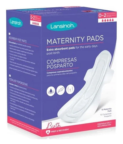 Lansinoh postpartum-inlägg L 10 st (3445)