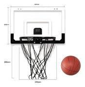 Basketkorg utan orkan med elektronisk poängräkning för barn och studenter för hemmaträning