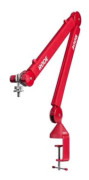Rode PSA1+ Red radiomikrofonfäste röd