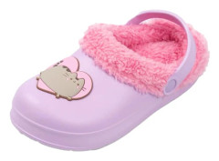 Pusheen Flickflackskor med hjärtan för tjejer