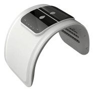 LED Ansiktsmask, Multispektral Ljusterapi, Intelligent Touchkontroll,Vit