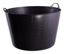 Red Gorilla Gorilla Tub 75 Liter Extra Stor - Svart Svart Black 75 Litre Extra Large - Black