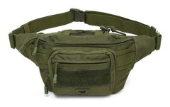 Taktisk väska - NILS CAMP - NC3906 - 3 liter - Grön - 26x19x14 cm - Polyester med PVC-beläggning - Foder 210D