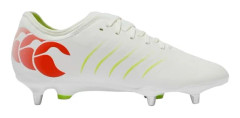 Canterbury Herr Phoenix 2.0 Team Fotbollsskor för Mjukt Underlag 9 U White/Orange 9 UK