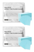 Golvrengöringskoncentratark Multi-effekt Golvrengöring Fräsch doft Lösligt papper för moppning Mångsidig träklinkerrensare Kamelia 200 st Camellia 200pcs