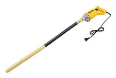 Betongvibrator - Elverktyg - 850 W Kopparmotor - 4500 Varv/min - 220 V Nätansluten - EU-kontakt - Gul