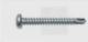 SWG borskrue Philips DIN 7504-N 4,8 mm 32 mm korsspår, stål galvaniserat 100 st
