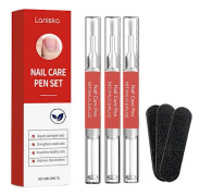 Tånagelvårdspenna för skadade-sköra naglar nagelband och nagelreparation ger näring åt levande nageltillväxt icke-klibbig nagelhydreringspenna