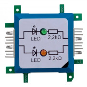ALLNET 125682 LED Grön, Orange