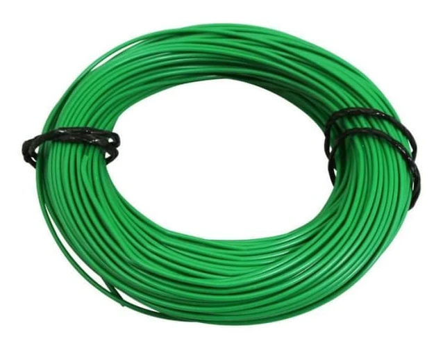 Elkabel - CYCLINGCOLORS - 5m - 0,75 mm² - Grön - Enledare