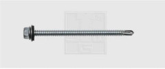 SWG 21163008510 borrskruv 6,3 mm 85 mm utvändig sexkant DIN 7504-K stål, zinkbelagd, 100 st