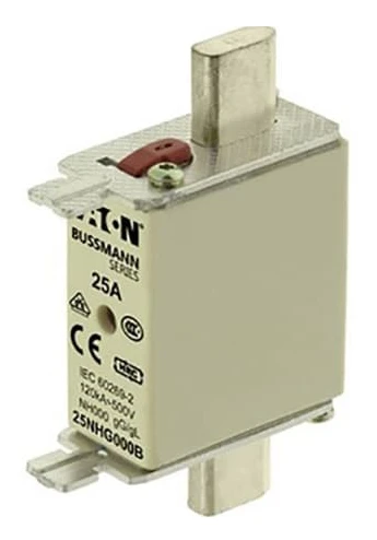 Eaton NH-säkringsinsats 25A 500V gL/gG 000 25NHG000B