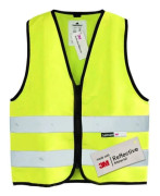 Barnsäkerhetsväst - SALZMANN - Hög synlighet - Reflekterande 3M - Certifierad EN1150 - Gul