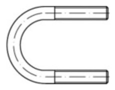 TOOLCRAFT TO-9989871 Rund stålklämma 10 st