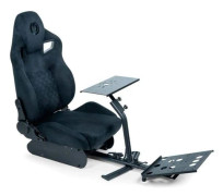 Körsimulatorcockpit - NACON - Syntetiskt mocka - Stålchassi - Ergonomisk ryggstöd - Justerbar