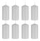 8-Pack - Blockljus / Ljus - 5x10cm