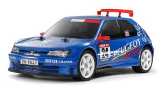 Fjärrstyrd bil - Tamiya - Peugeot 306 Maxi BT-01 - Skala 1:10 - Radiostyrd kit - Chassi BT-01