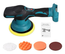 Sladdlös bilpolermaskin, 8 justerbara hastigheter, ergonomisk design,5000rpm