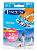 Salvequick plåster Aqua Resist vattenavvisande för klipp 150 cm
